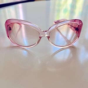 Vintage Y2K pink rave Rx glasses frames very cute!